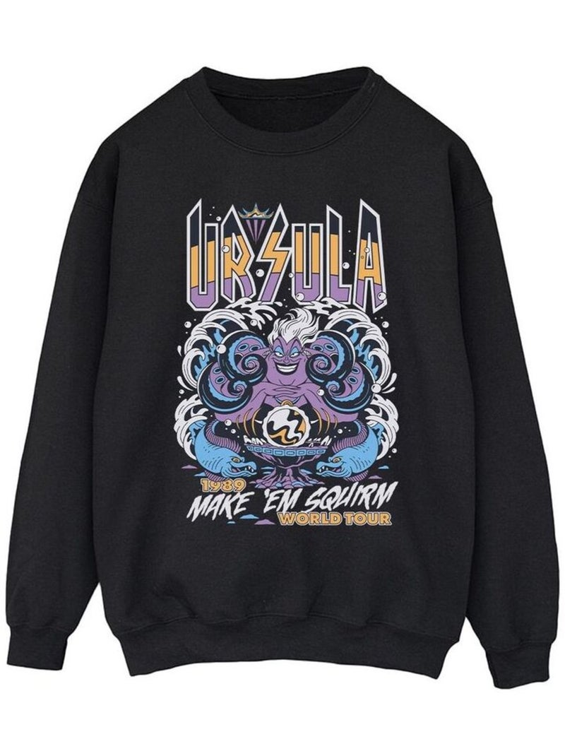 Disney - Sweat MAKE EM SQUIRM Noir - Kiabi