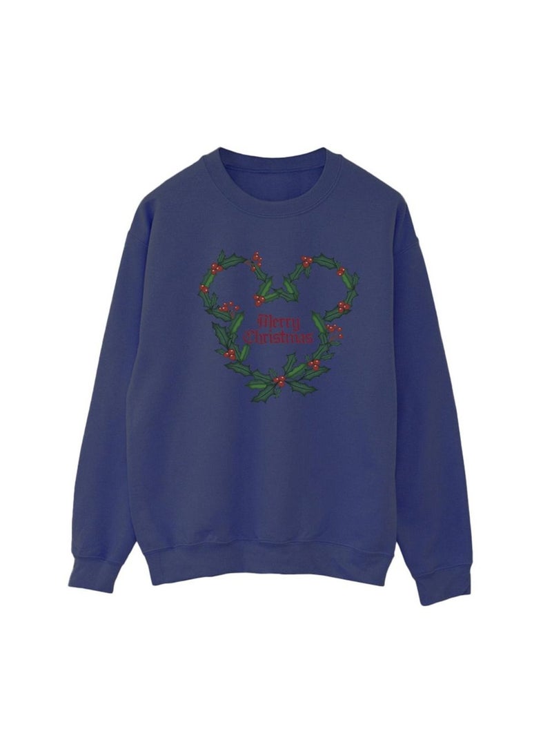 Disney - Sweat MERRY HOLLY Bleu marine - Kiabi