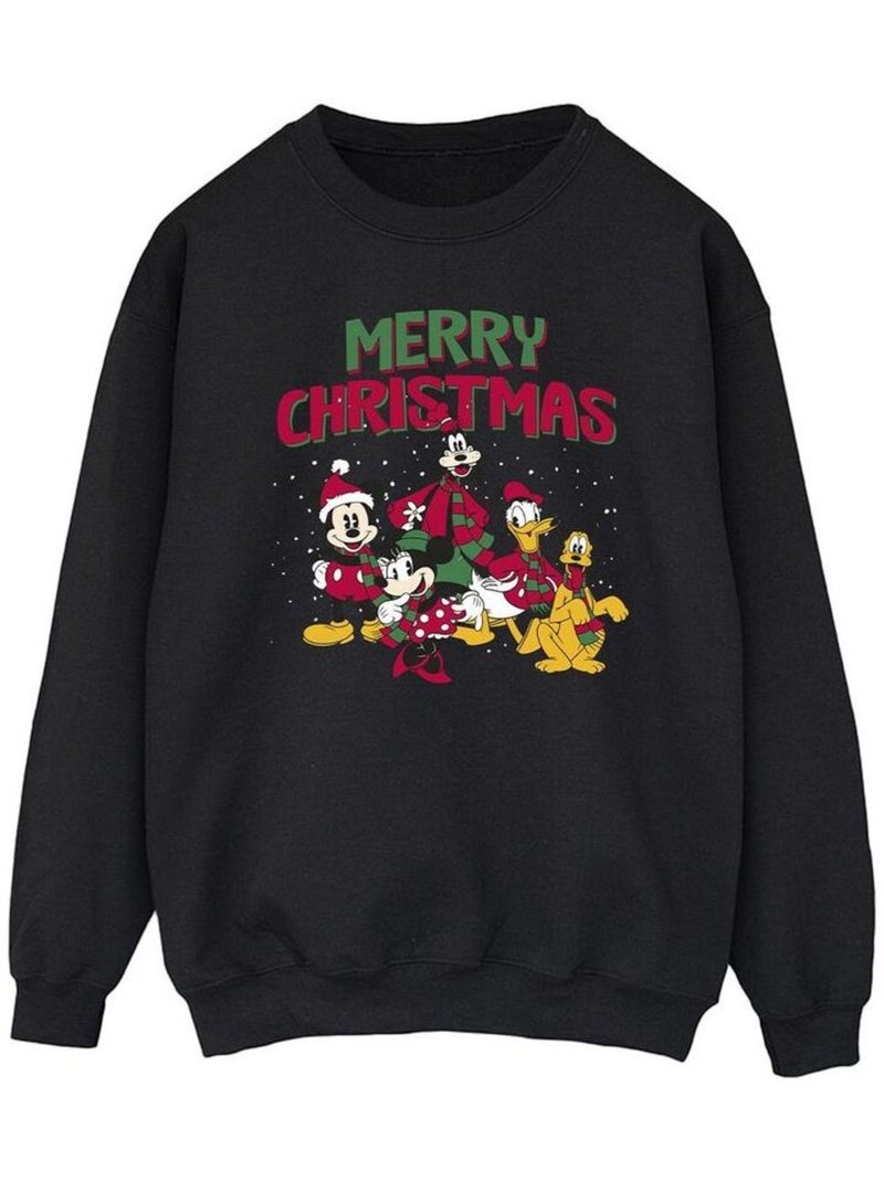 Disney - Sweat MERRYS Noir - Kiabi