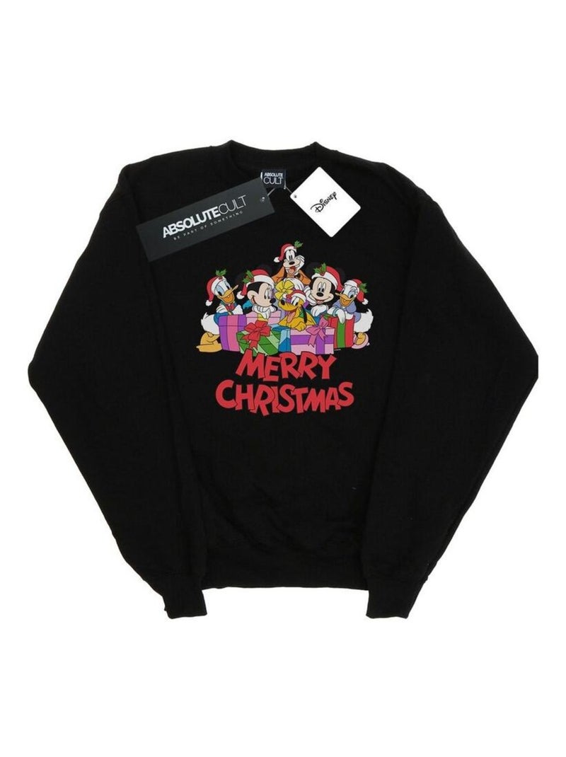 Disney - Sweat MICKEY MOUSE AND FRIENDS Noir - Kiabi