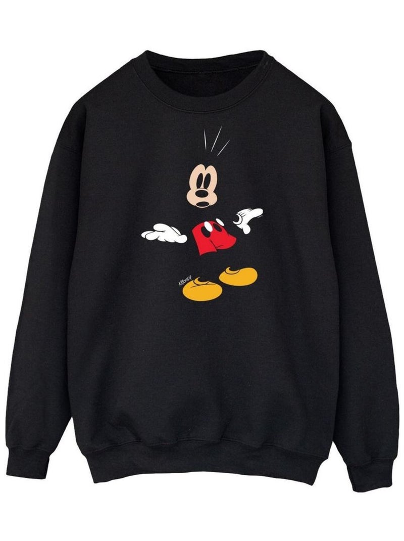 Disney - Sweat (Mickey Mouse) Noir - Kiabi