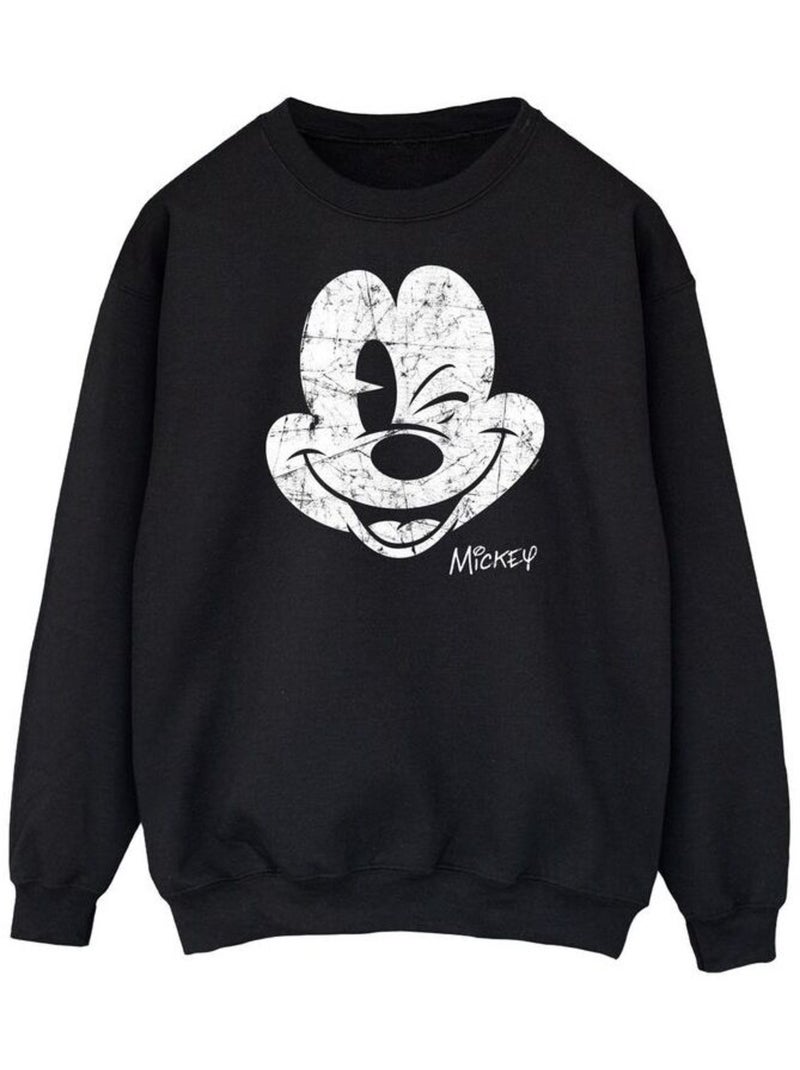 Disney - Sweat (Mickey Mouse) Noir - Kiabi