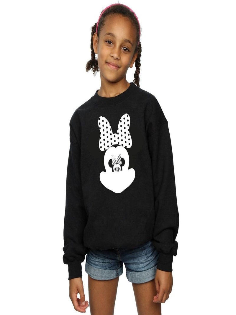 Disney - Sweat MIRROR ILLUSION Noir - Kiabi