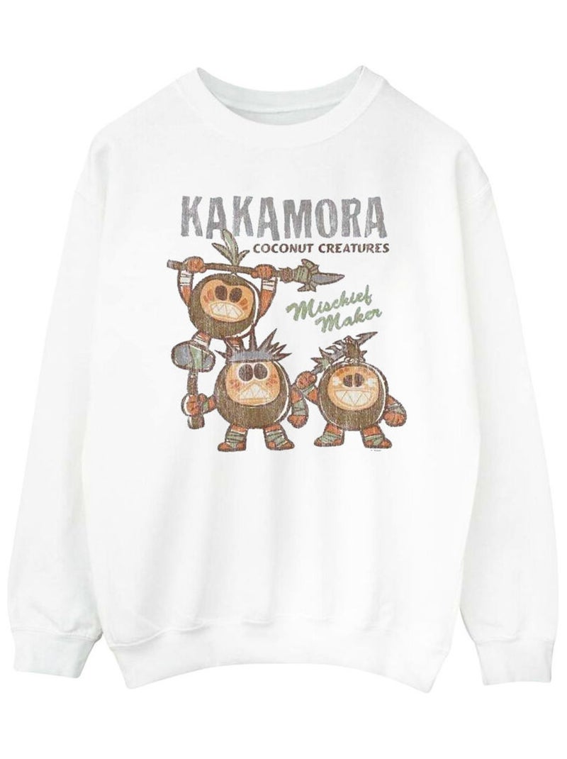 Disney - Sweat MISCHIEF MAKER Blanc - Kiabi