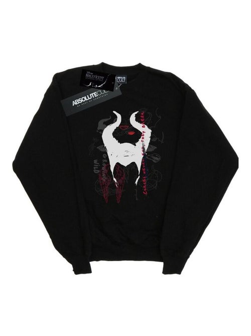 Disney - Sweat MISTRESS OF EVIL GROWING WILD HORNS - Kiabi Disney - Sweat MISTRESS OF EVIL GROWING WILD HORNS - Kiabi