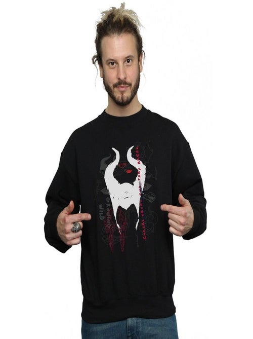 Disney - Sweat MISTRESS OF EVIL GROWING WILD HORNS - Kiabi Disney - Sweat MISTRESS OF EVIL GROWING WILD HORNS - Kiabi