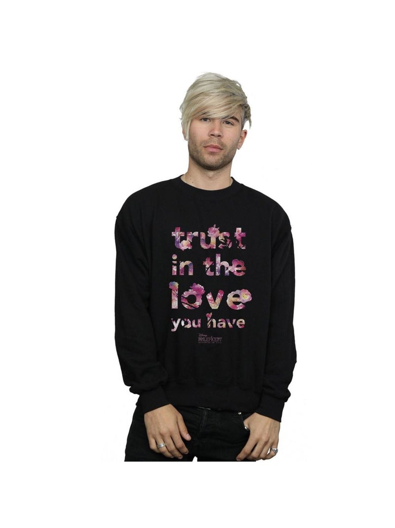 Disney - Sweat MISTRESS OF EVIL TRUST IN THE LOVE Noir - Kiabi