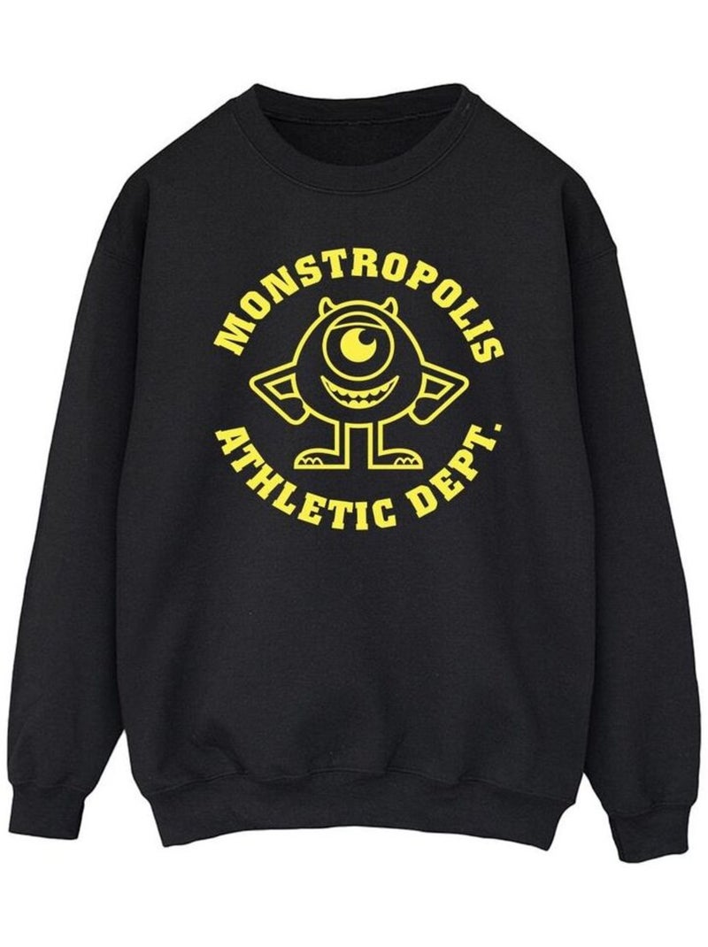 Disney - Sweat MONSTERS UNIVERSITY MONSTROPOLIS Noir - Kiabi