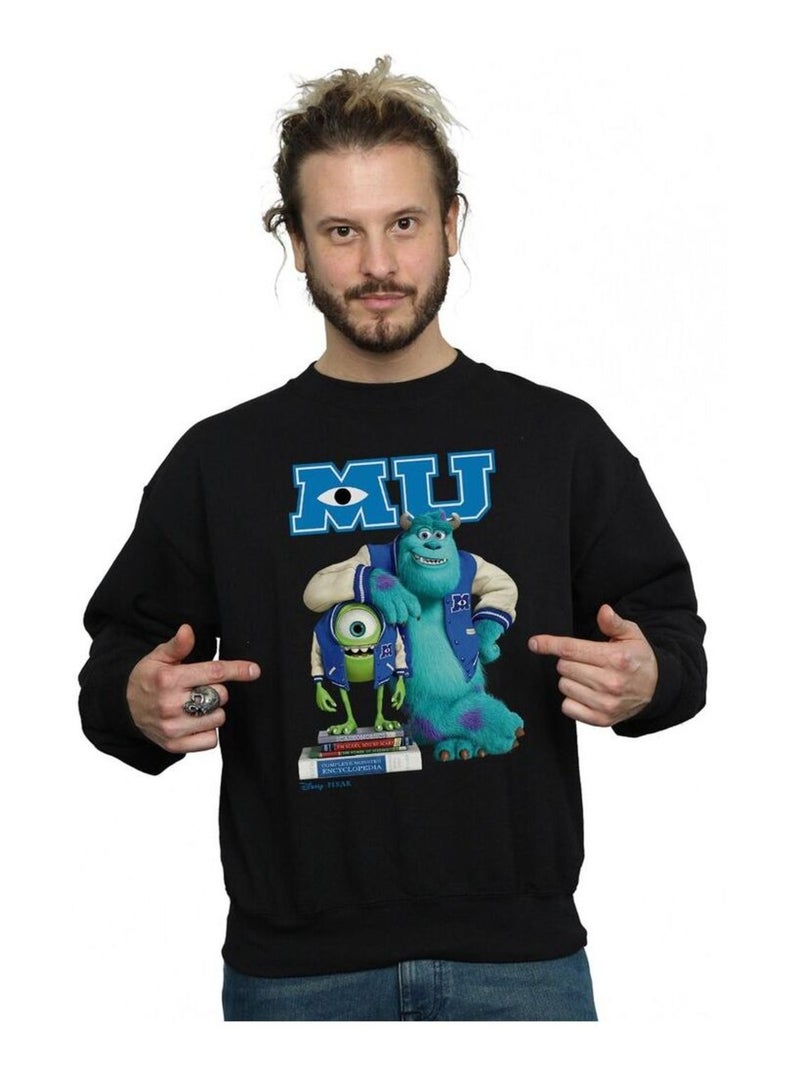 Disney - Sweat MONSTERS UNIVERSITY Noir - Kiabi