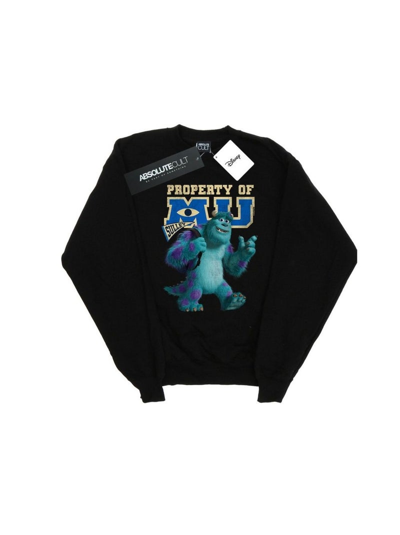 Disney - Sweat MONSTERS UNIVERSITY PROPERTY OF MU Noir - Kiabi