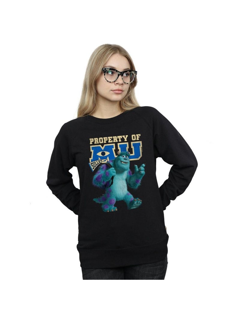 Disney - Sweat MONSTERS UNIVERSITY PROPERTY OF MU Noir - Kiabi