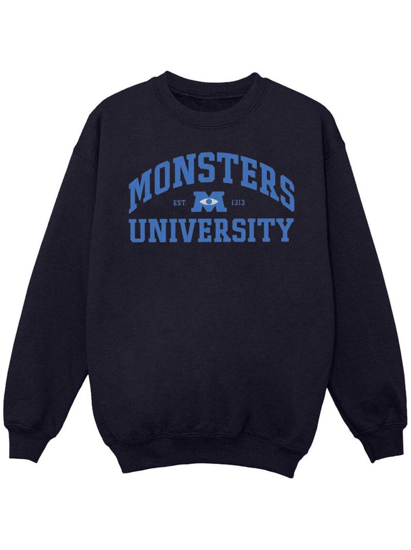 Disney - Sweat Monstres Academy Bleu marine - Kiabi