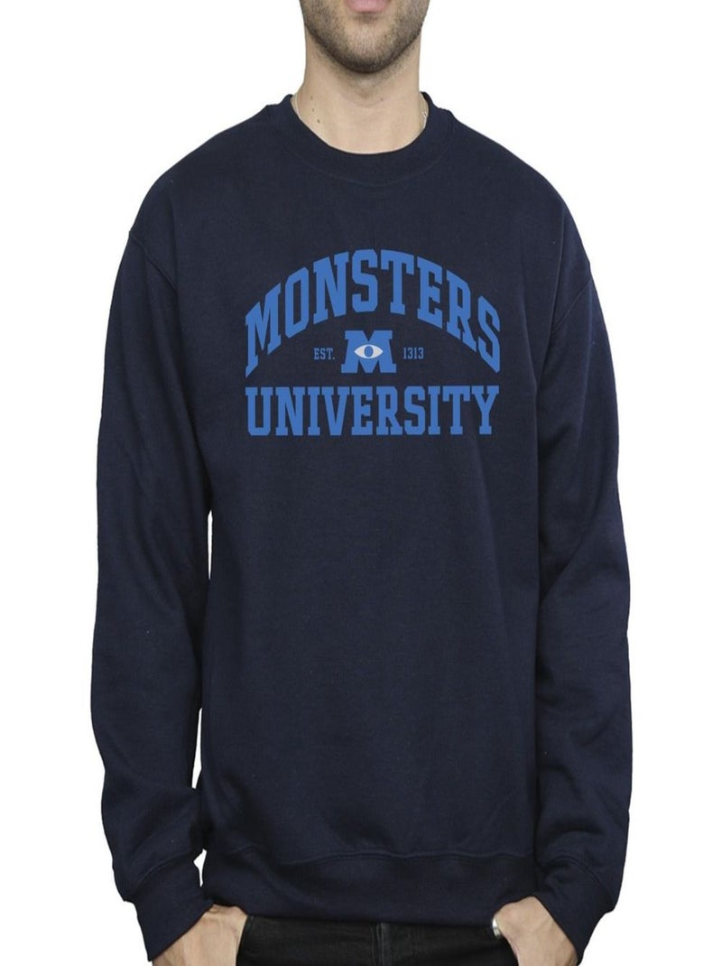 Disney - Sweat Monstres Academy Bleu marine - Kiabi