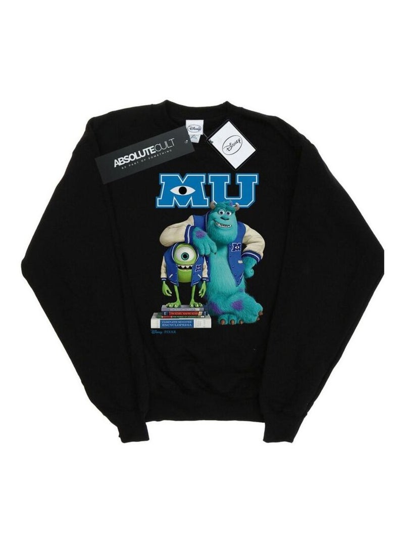 Disney - Sweat Monstres Academy Noir - Kiabi