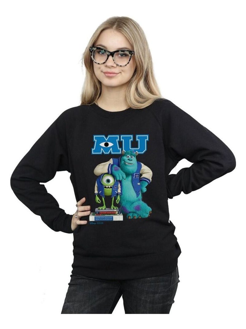 Disney - Sweat Monstres Academy Noir - Kiabi