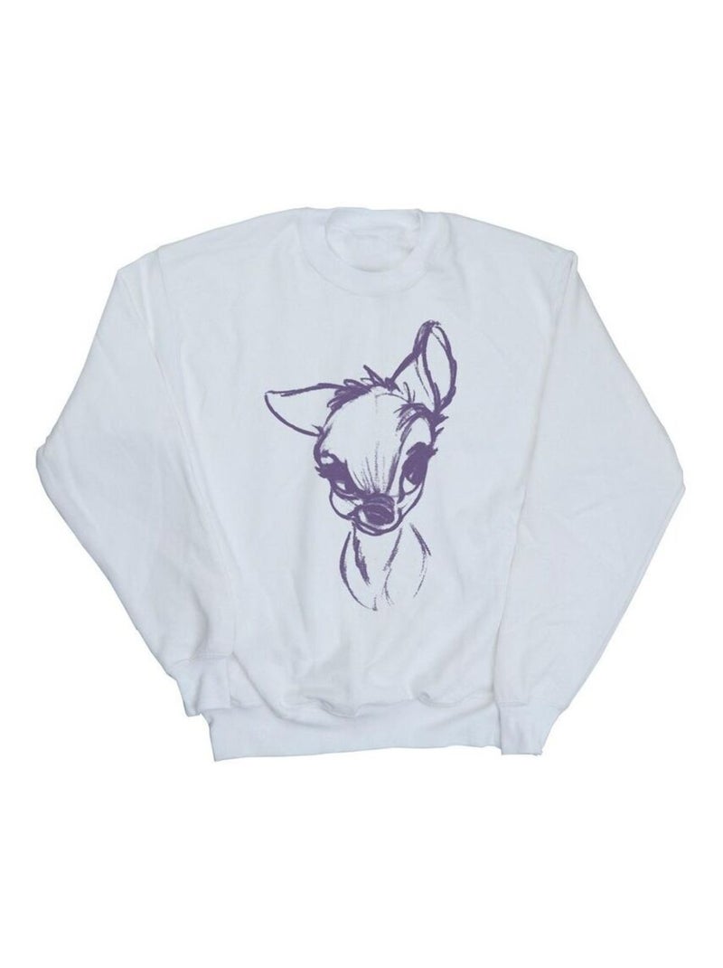 Disney - Sweat MOOD Blanc - Kiabi