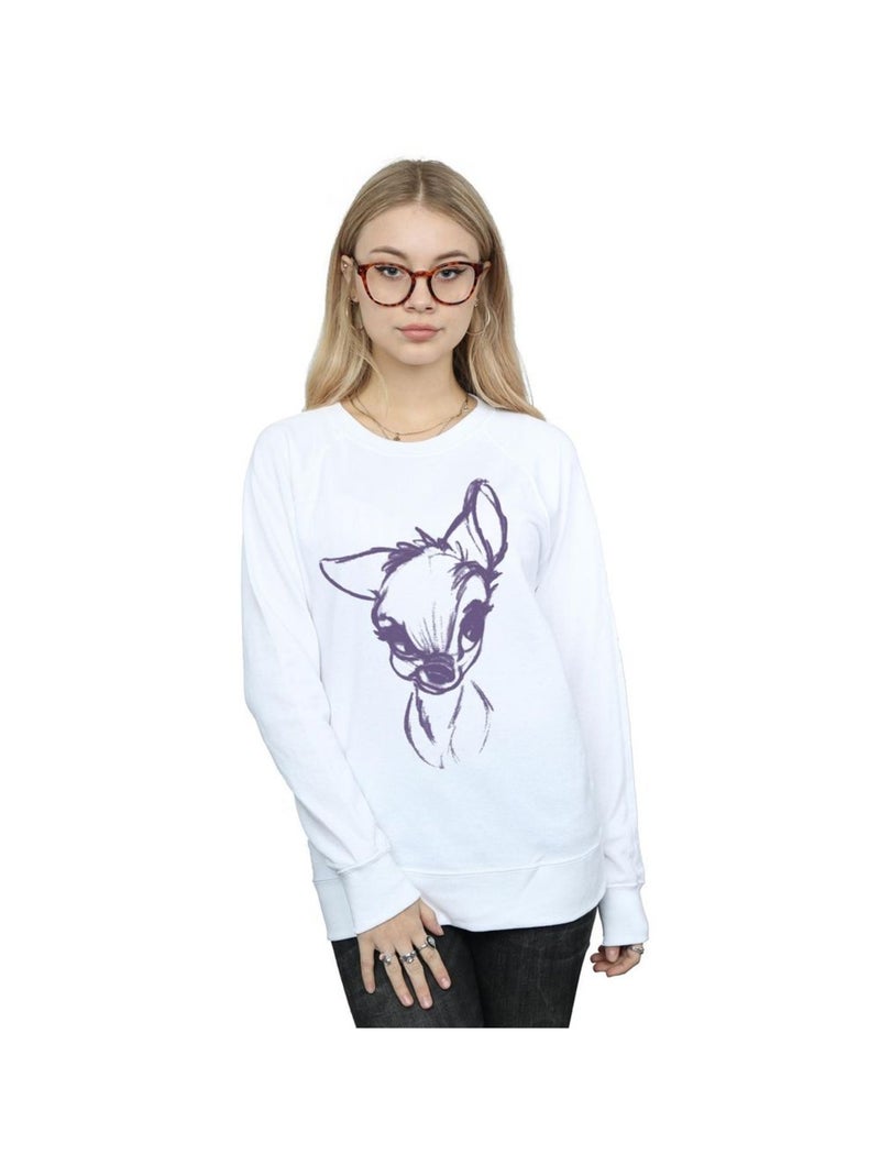 Disney - Sweat MOOD Blanc - Kiabi