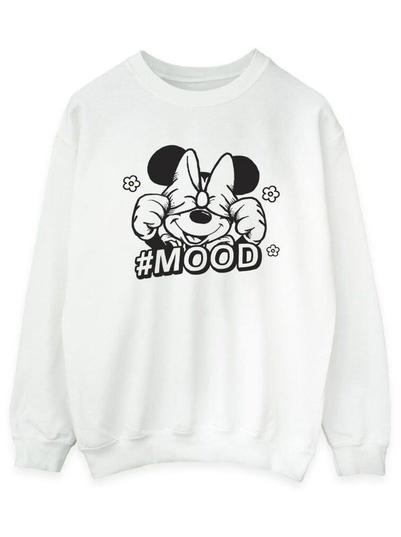 Disney - Sweat MOOD Blanc - Kiabi