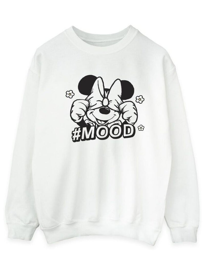 Disney - Sweat MOOD Blanc - Kiabi