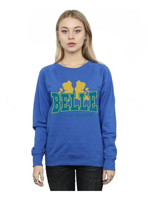 Disney - Sweat motif Belle motif/style Universitaire ADVENTURE - Kiabi