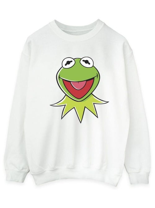 Disney - Sweat motif Kermit la grenouille motif/style Tête MUPPETS - Kiabi
