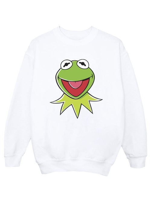 Disney - Sweat motif Kermit la grenouille motif/style Tête MUPPETS - Kiabi