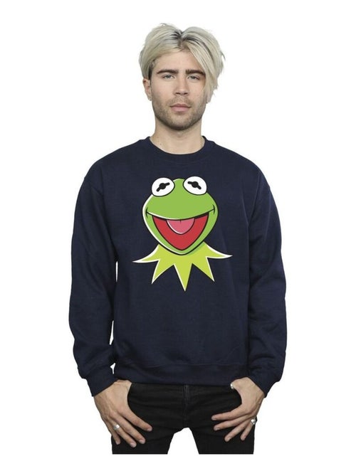 Disney - Sweat motif Kermit la grenouille motif/style Tête MUPPETS - Kiabi
