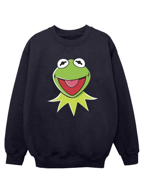 Disney - Sweat motif Kermit la grenouille motif/style Tête MUPPETS - Kiabi