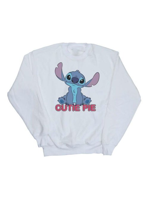 Disney - Sweat motif Lilo et Stitch CUTIE PIE - Kiabi