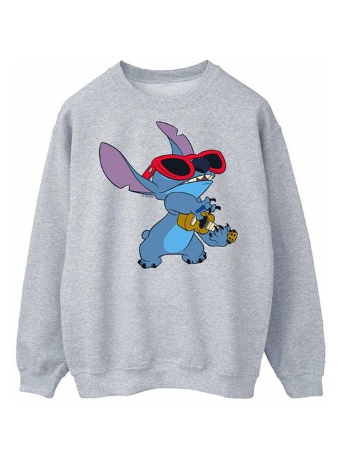Disney - Sweat motif Lilo et Stitch motif/style Guitare - Kiabi Disney - Sweat motif Lilo et Stitch motif/style Guitare - Kiabi