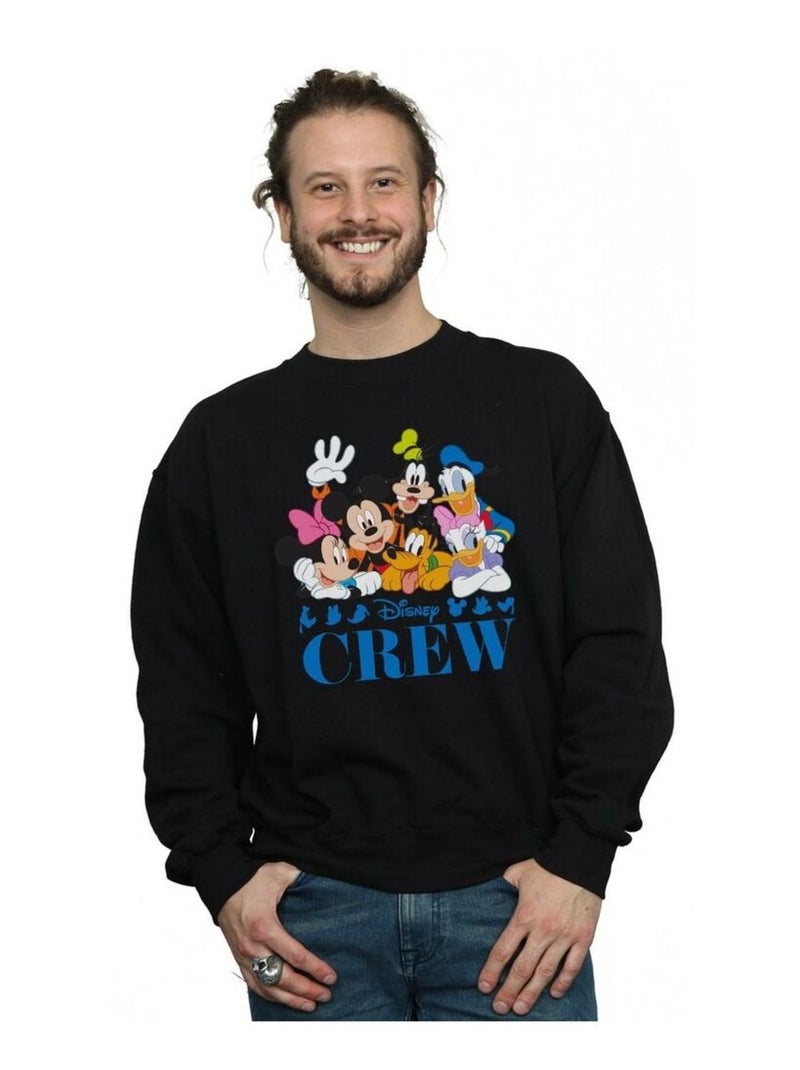 Disney - Sweat motif Mickey Mouse DISNEY FRIENDS Noir - Kiabi