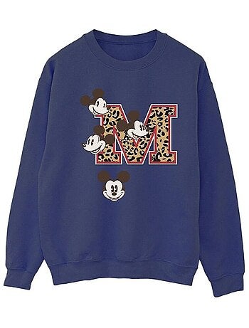 Disney - Sweat motif Mickey Mouse motif/style M et visages