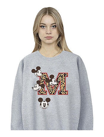 Disney - Sweat motif Mickey Mouse motif/style M et visages
