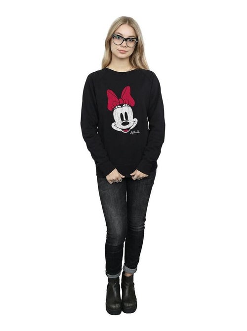 Disney - Sweat motif Minnie Mouse motif/style visage (Minnie Mouse) - Kiabi