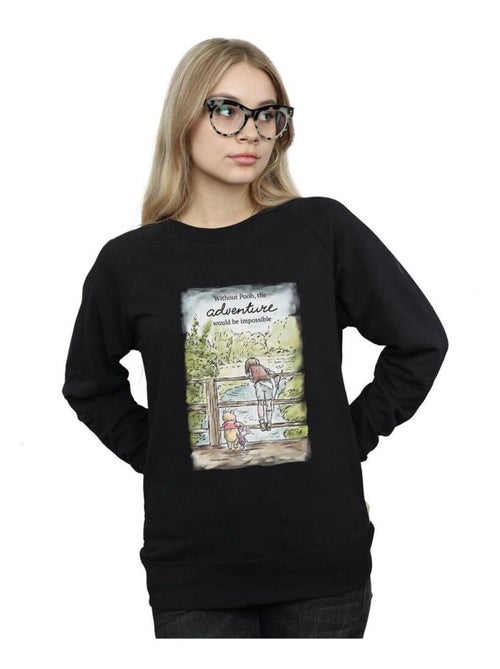 Disney - Sweat motif Winnie l'ourson ADVENTURE - Kiabi