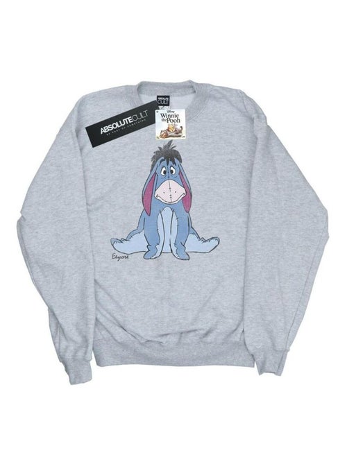 Disney - Sweat motif Winnie l'ourson et Bourriquet motif/style classique - Kiabi