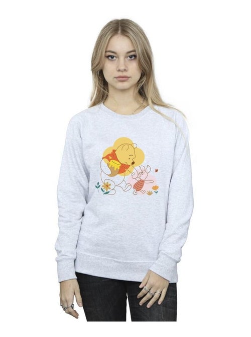 Disney - Sweat motif Winnie l'ourson et Porcinet - Kiabi Disney - Sweat motif Winnie l'ourson et Porcinet - Kiabi