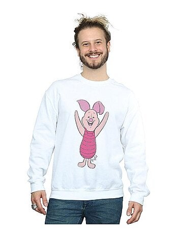 Disney - Sweat motif Winnie l'ourson et Porcinet motif/style classique