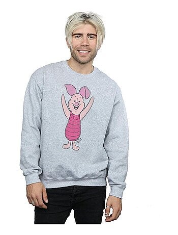 Disney - Sweat motif Winnie l'ourson et Porcinet motif/style classique