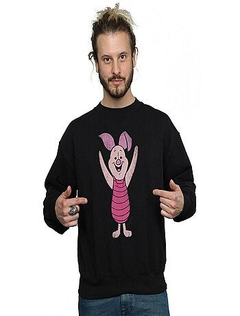 Disney - Sweat motif Winnie l'ourson et Porcinet motif/style classique