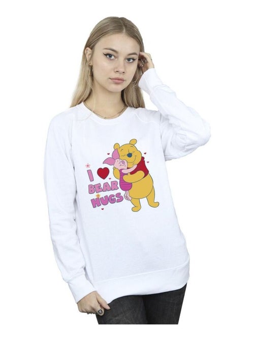 Disney - Sweat motif Winnie l'ourson MUM BEST HUGS - Kiabi Disney - Sweat motif Winnie l'ourson MUM BEST HUGS - Kiabi