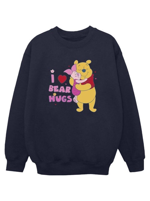 Disney - Sweat motif Winnie l'ourson MUM BEST HUGS - Kiabi Disney - Sweat motif Winnie l'ourson MUM BEST HUGS - Kiabi