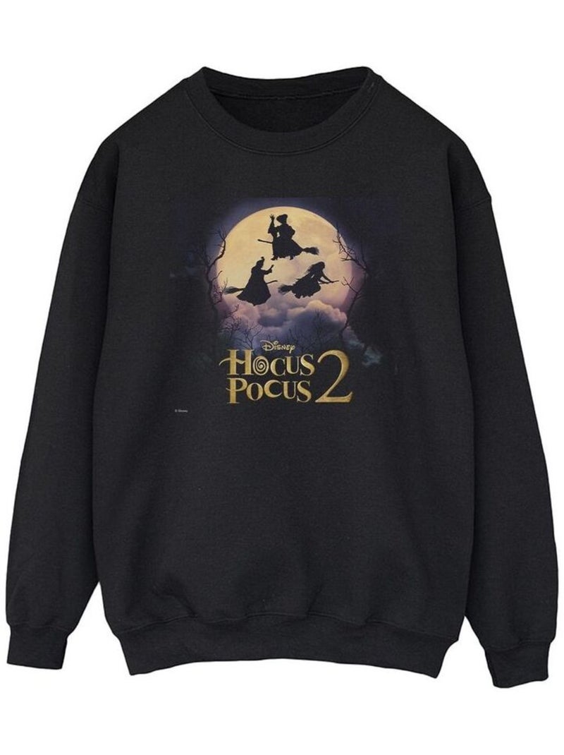 Disney - Sweat motif/style Sorcière HOCUS POCUS Noir - Kiabi