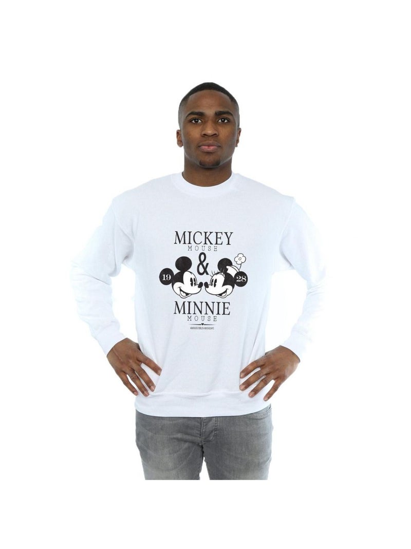 Disney - Sweat MOUSE MOUSECRUSH MONDAYS Blanc - Kiabi