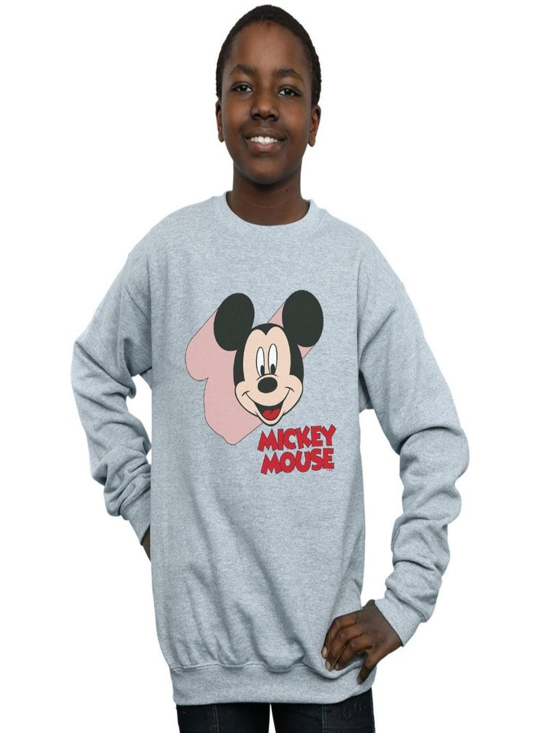 Disney - Sweat MOVE Gris chiné - Kiabi
