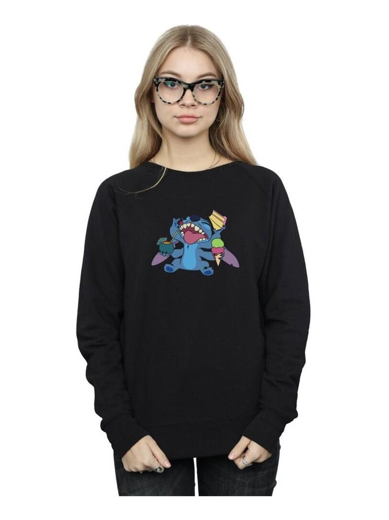 Disney - Sweat MUNCHIES Noir - Kiabi