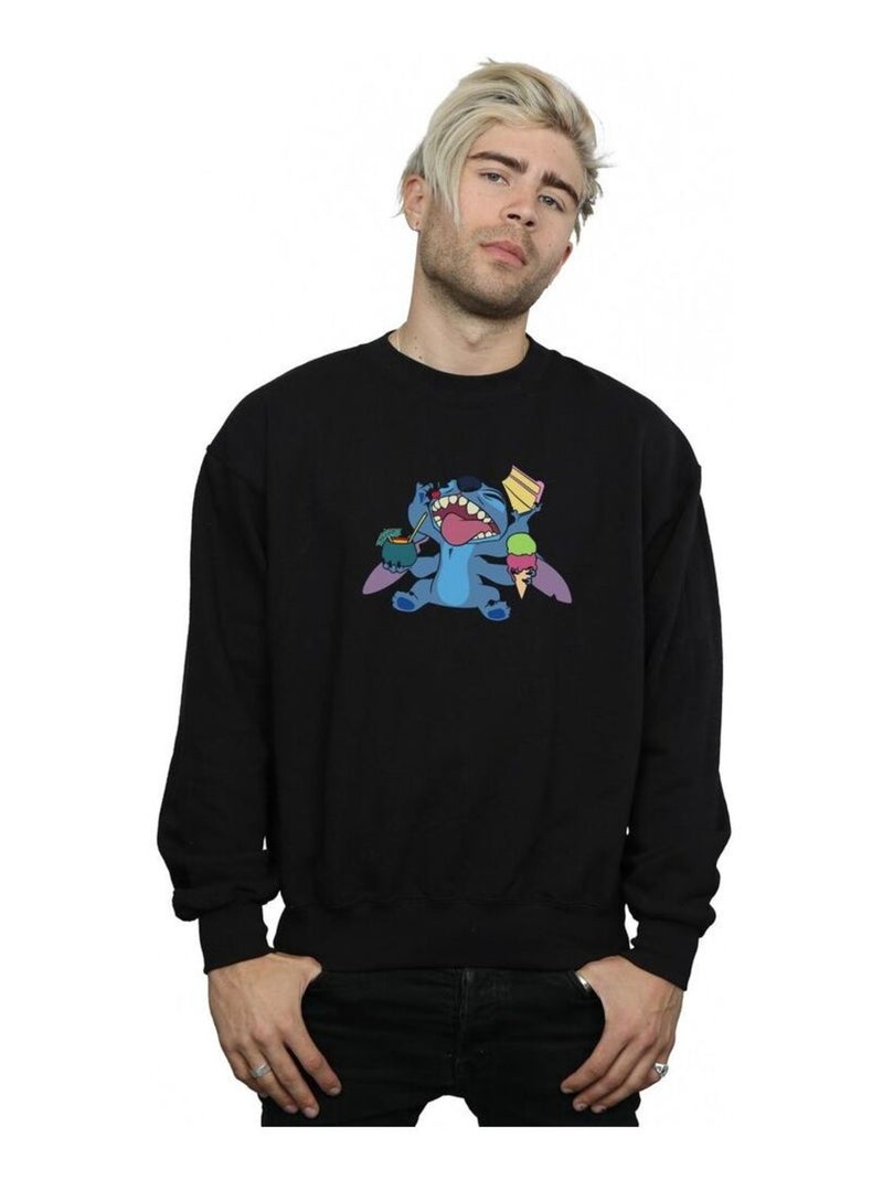 Disney - Sweat MUNCHIES Noir - Kiabi