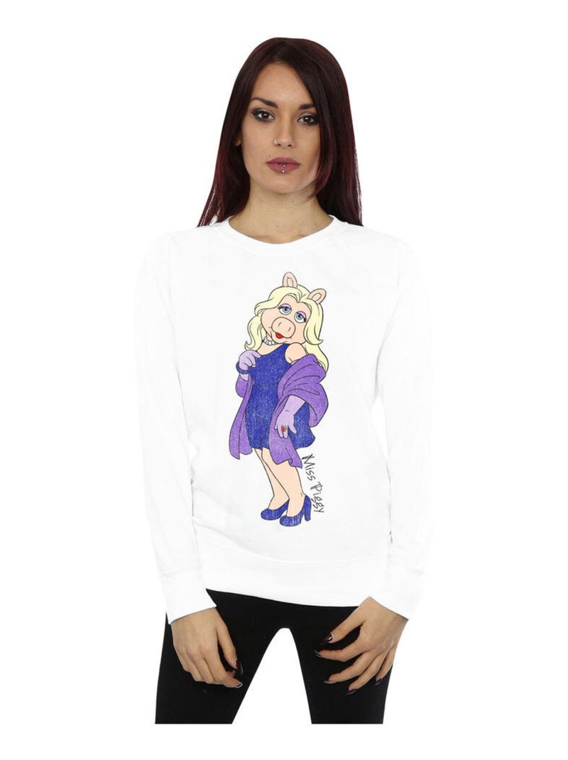 Disney - Sweat Muppet Blanc - Kiabi