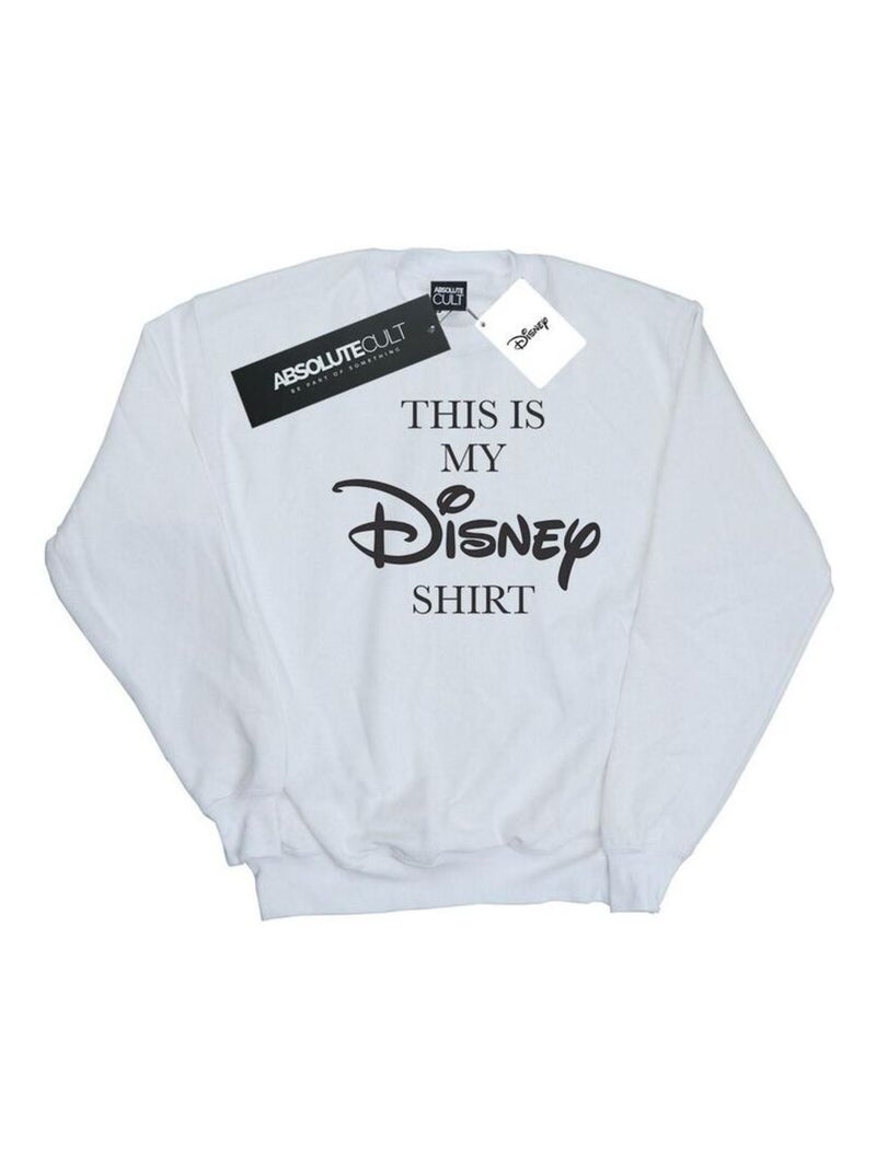 Disney - Sweat MY T-SHIRT Blanc - Kiabi