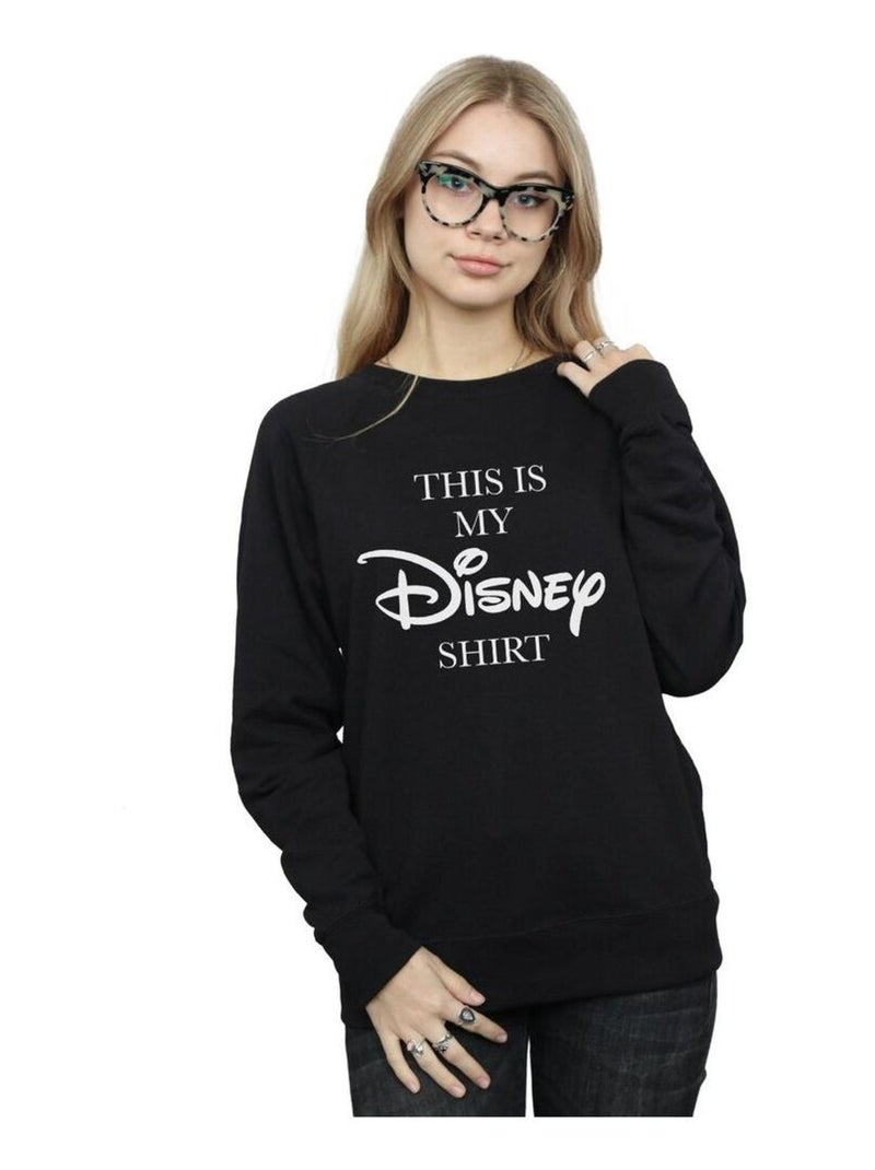 Disney - Sweat MY T-SHIRT Noir - Kiabi